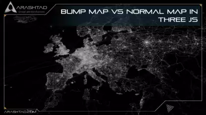 Bump Map vs Normal Map in Three JS
