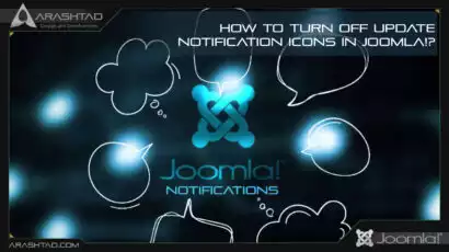 How to Turn Off Update Notification Icons in Joomla!?
