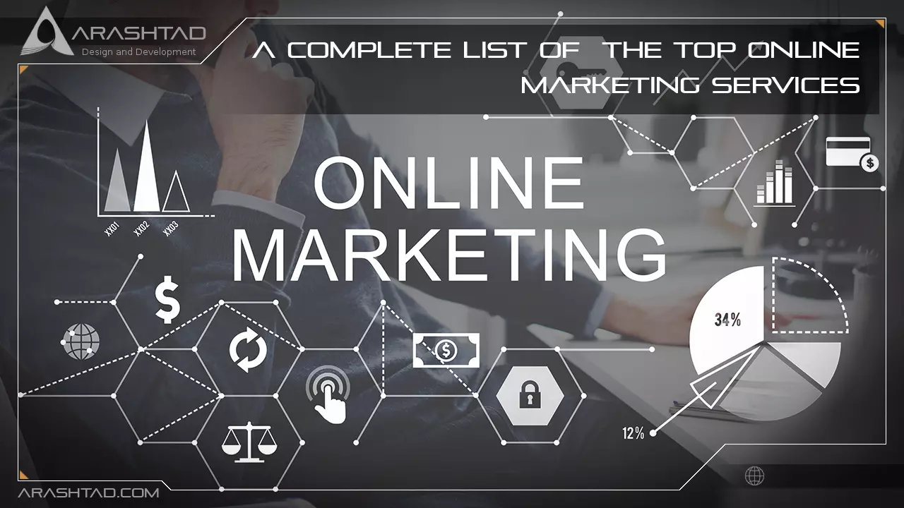 A Complete List of  the Top Online Marketing Services