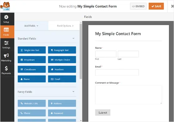  How to Create a Contact Form in WordPress